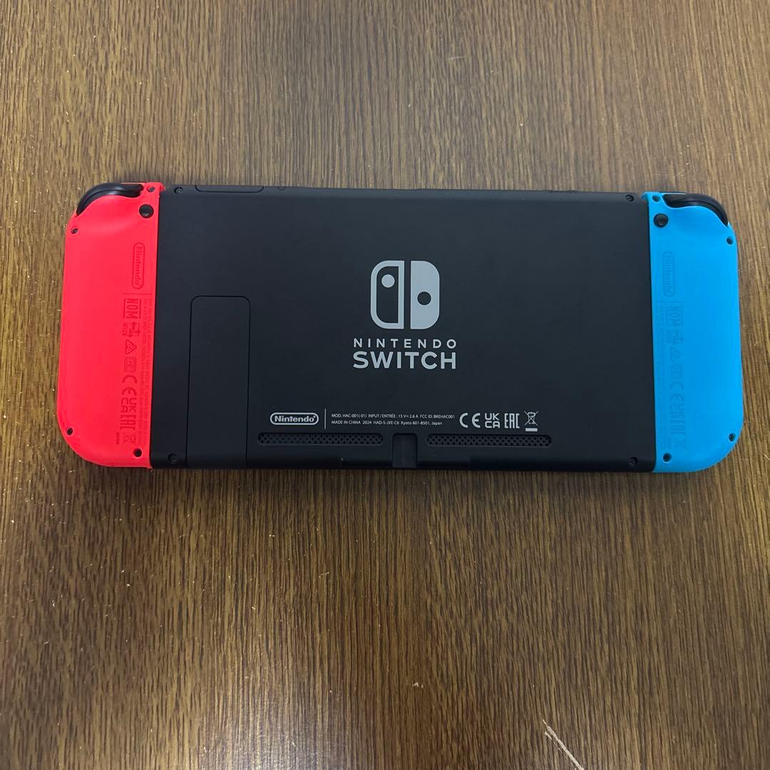 【美品】Nintendo Switch 青/赤 本体 + スマブラ