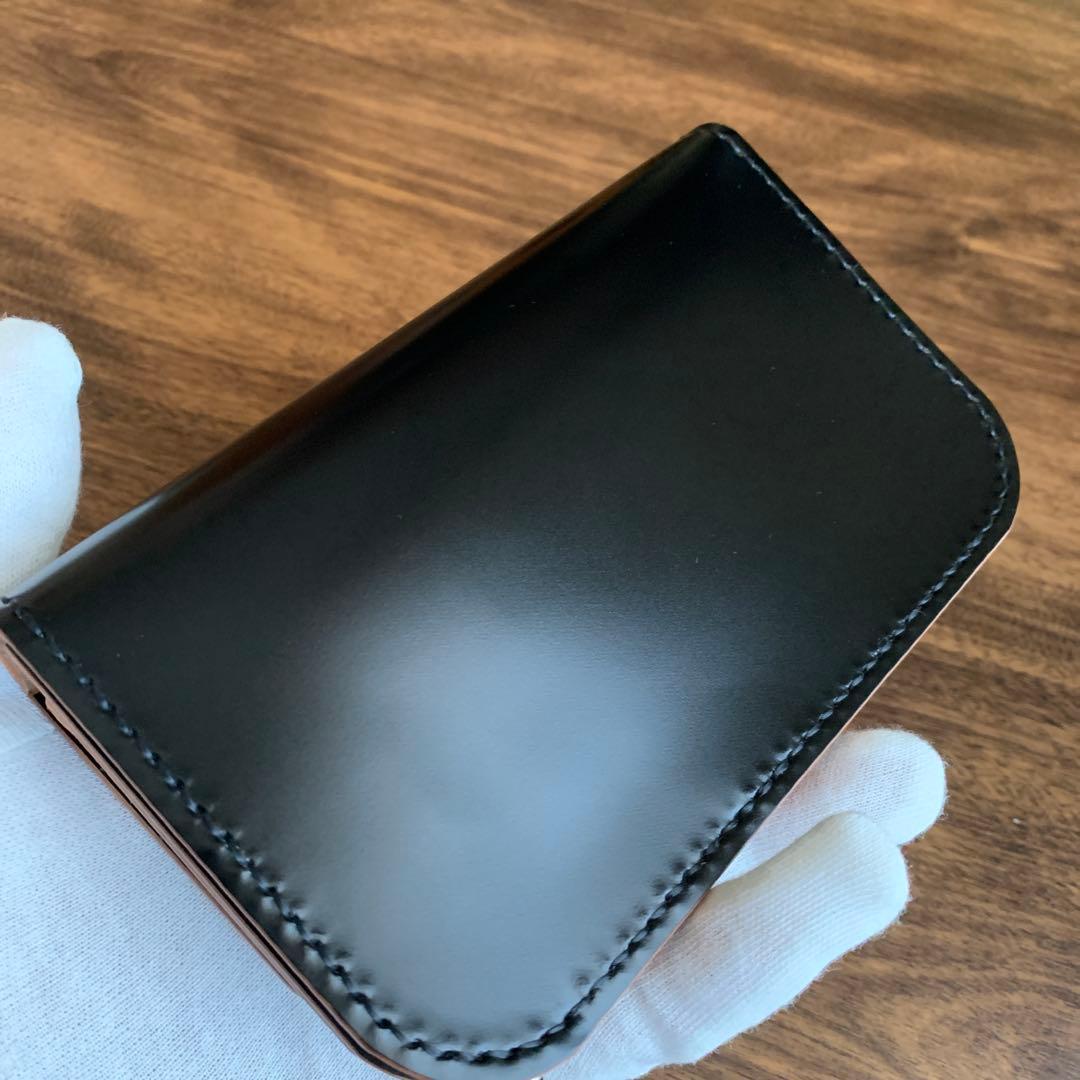 トラッカーウォレット コードバン CA008 肉厚silver925コンチョ