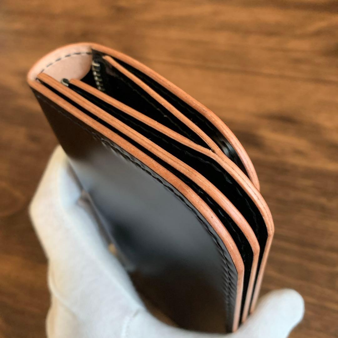 トラッカーウォレット コードバン CA008 肉厚silver925コンチョ