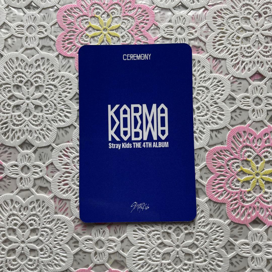 Straykids リノ Karma サノク 公開放送 トレカ