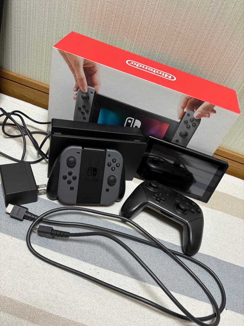 Nintendo Switch 本体 ACアダプター プロコントローラー付き