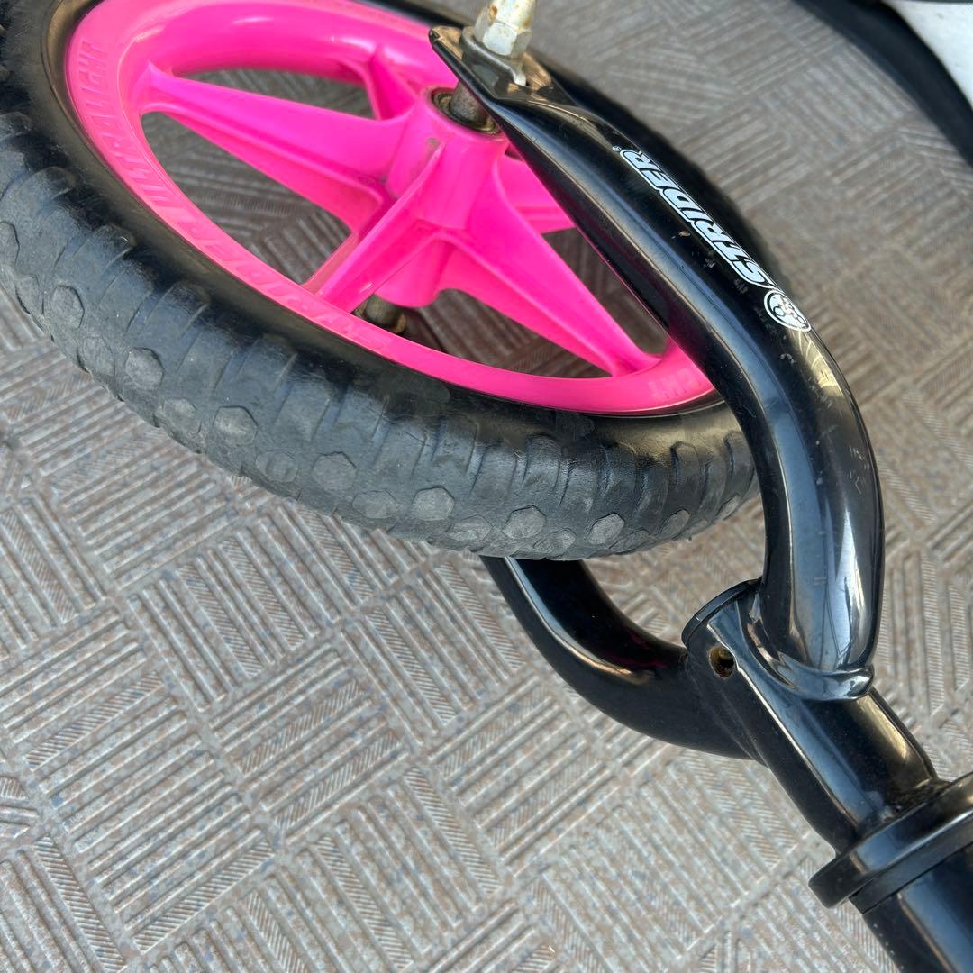 STRIDER バランスバイク SPORT ブラック/ピンク 12インチ