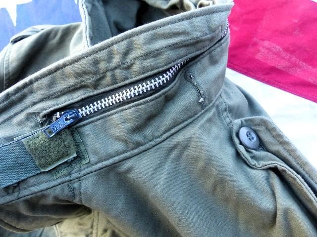 1971 米軍 M65フィールドジャケット S-R　アルミジップ　2nd　288