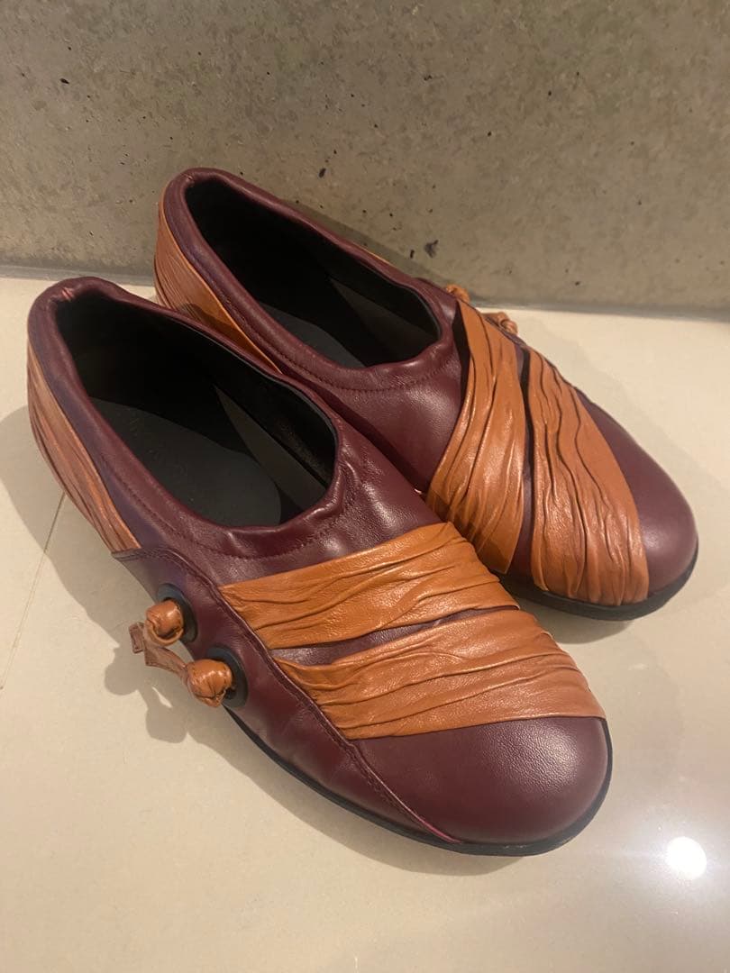 靴 Kiko Kostadinov RINO WRINKLED SLIP ON