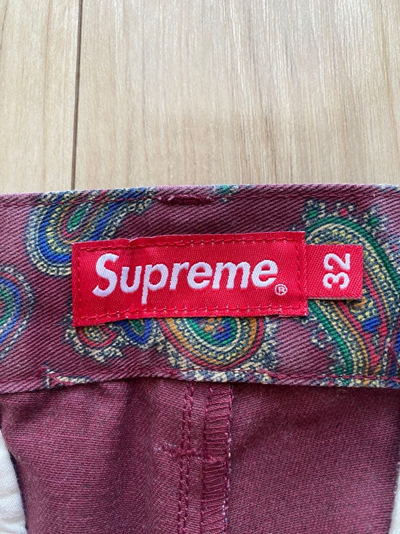 パンツ Supreme Paisley Work Pant Mark Gonzale
