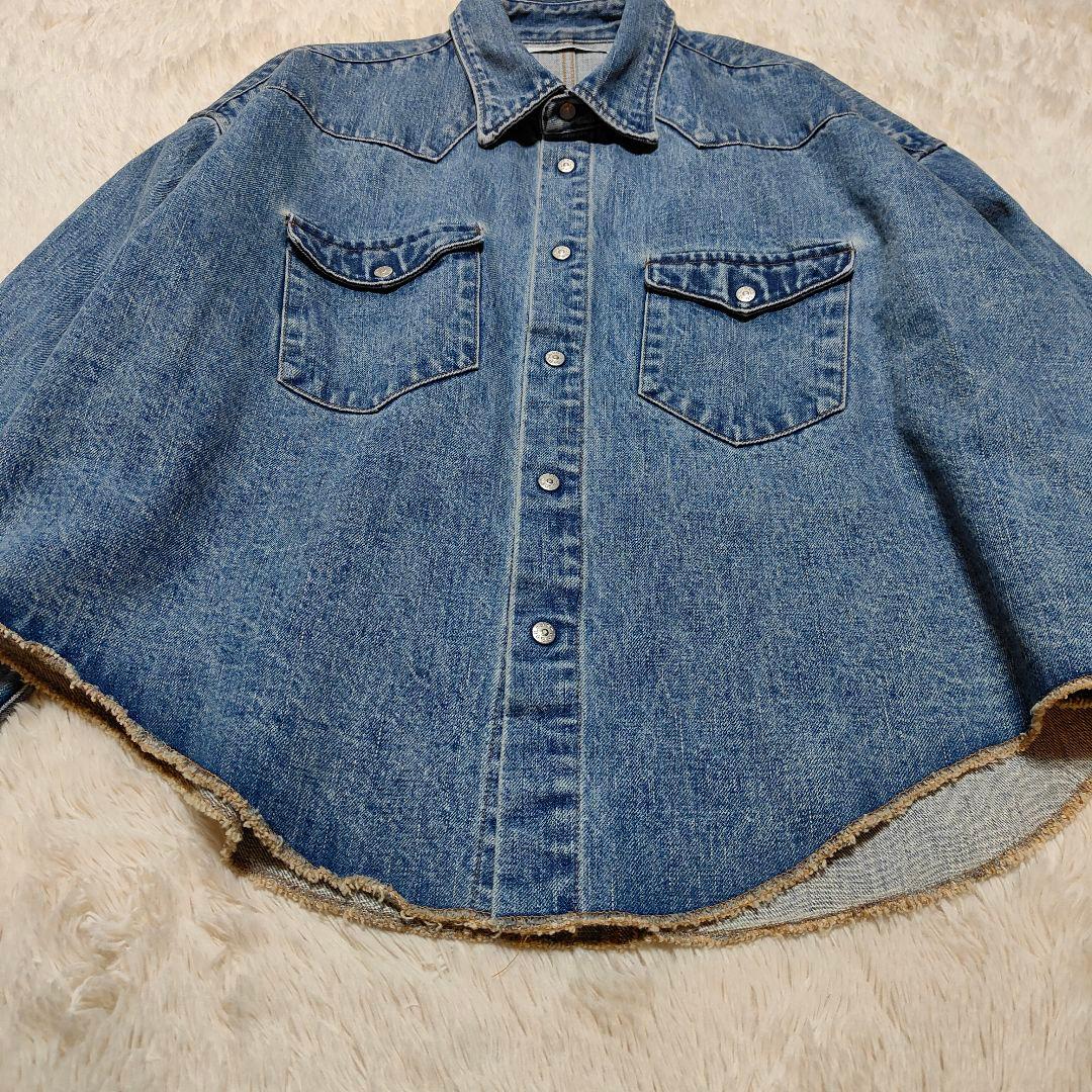 美品✨24SS✨UNUSED 24SS デニムウエスタンジャケット サイズ2