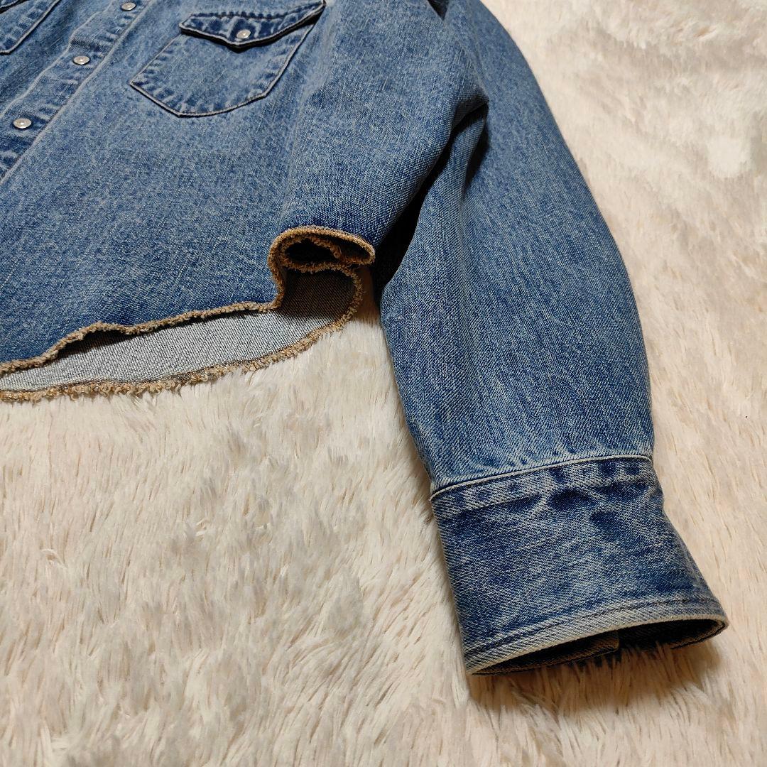 美品✨24SS✨UNUSED 24SS デニムウエスタンジャケット サイズ2