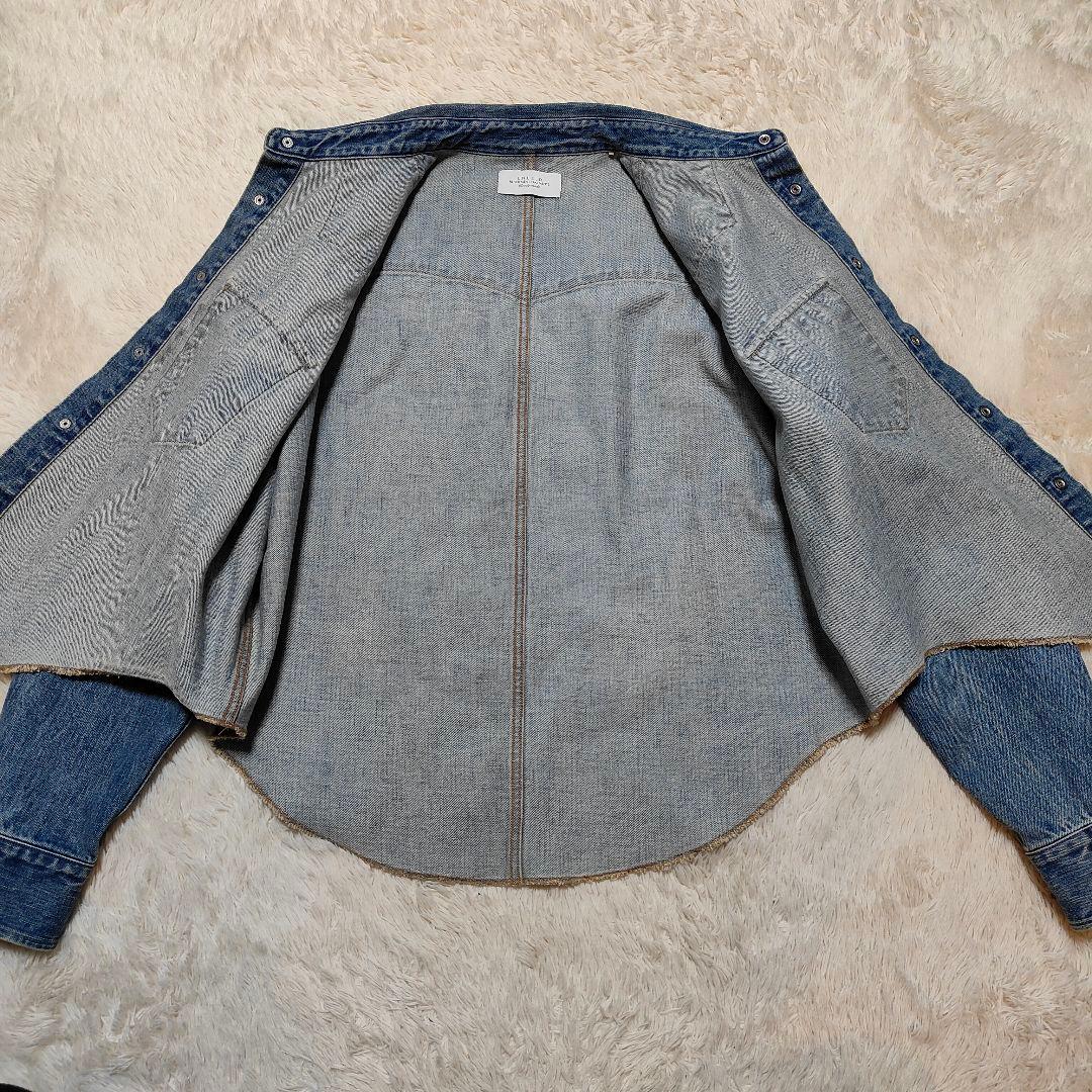 美品✨24SS✨UNUSED 24SS デニムウエスタンジャケット サイズ2