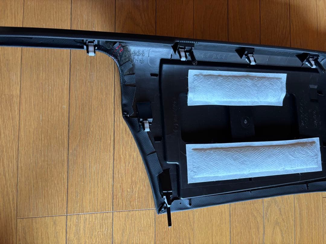 アバルト124スパイダー　ダッシュボード