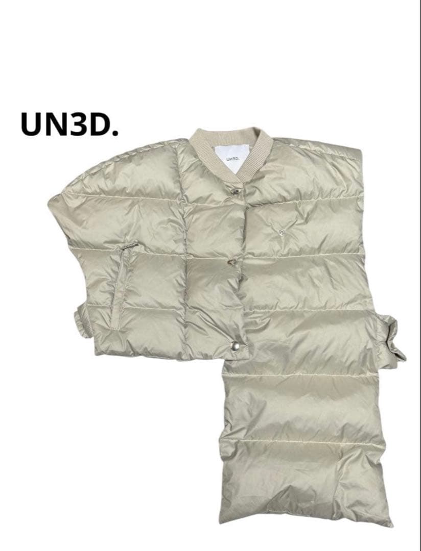 UN3D.ダウンベスト【美品】