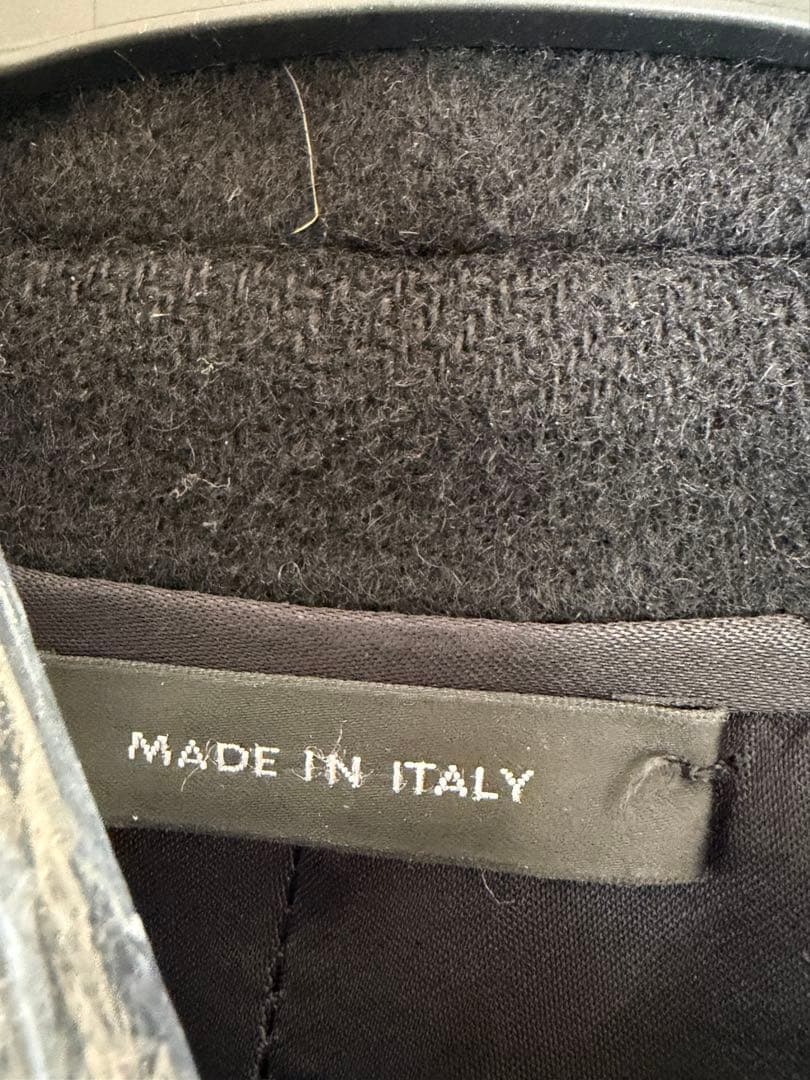 g*g様 JIL SANDER イタリア製 黒 ウールコート