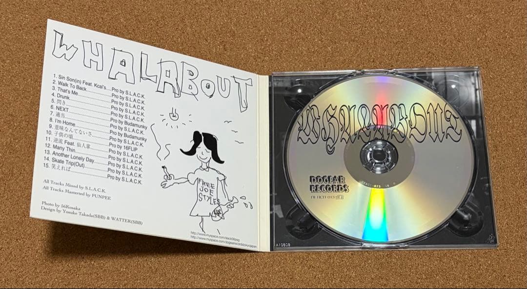 S.L.A.C.K. WHALABOUT ワラバ 5lack 帯付き美品