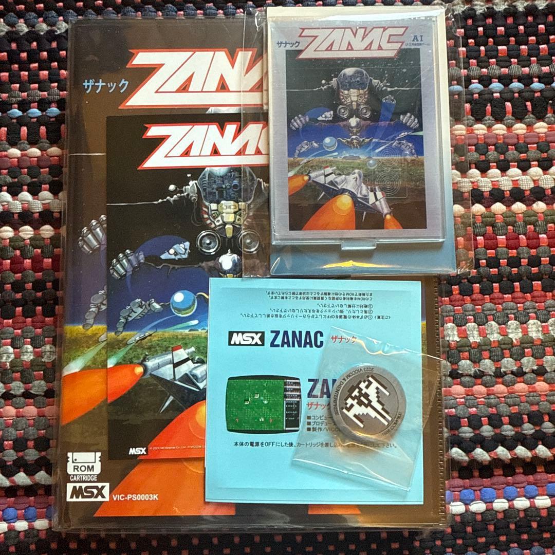 MSX　ザナック　新品未開封　アクスタ付き