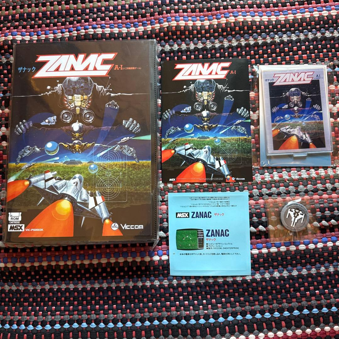 MSX　ザナック　新品未開封　アクスタ付き