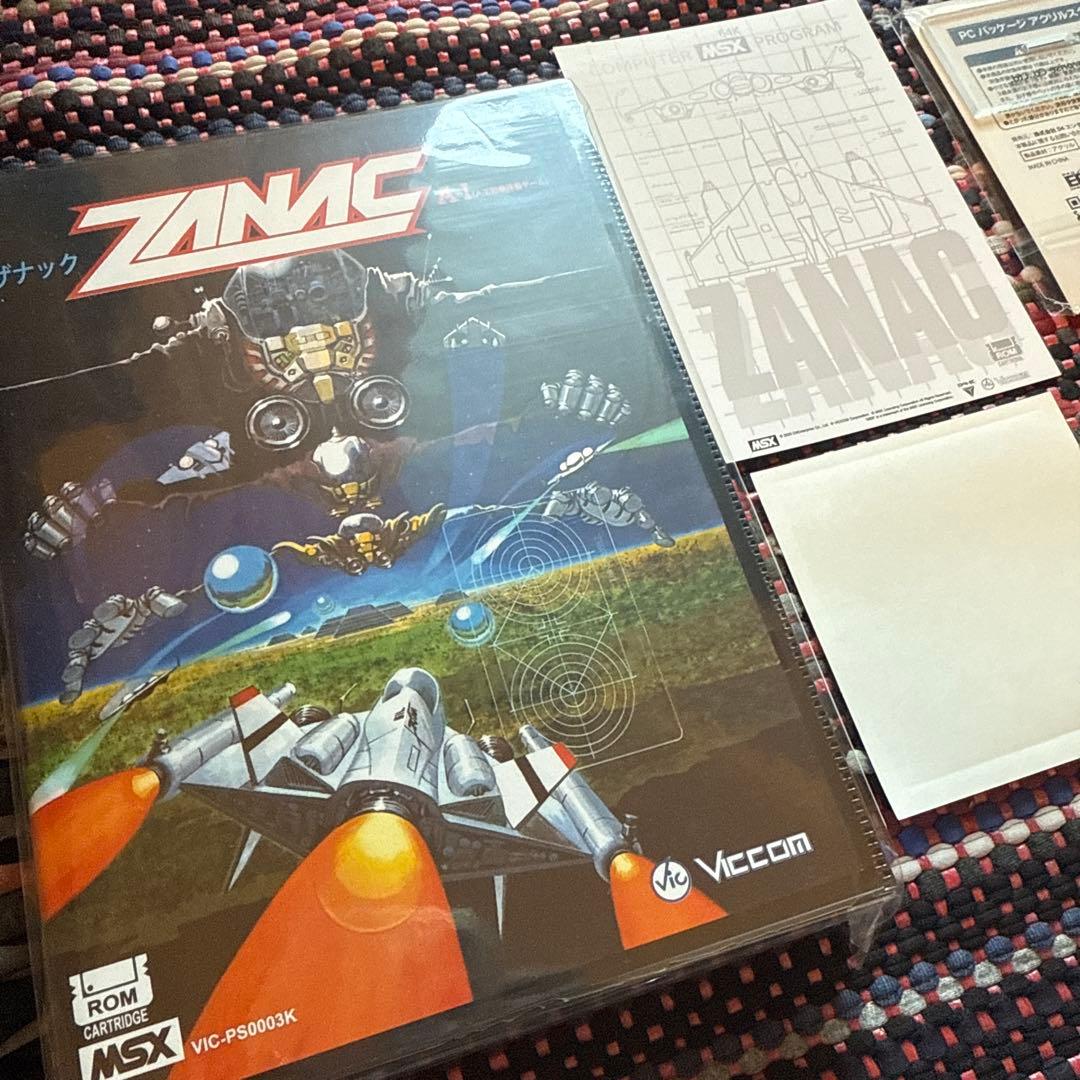 MSX　ザナック　新品未開封　アクスタ付き