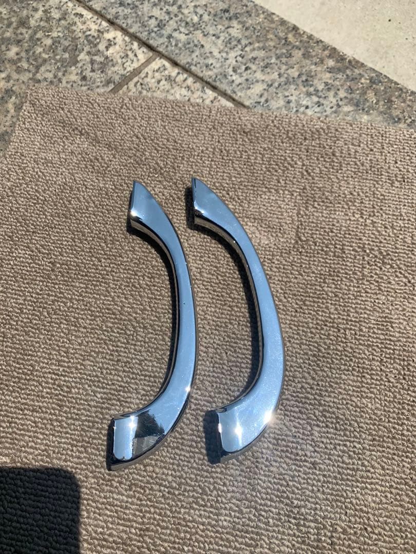 ローバーミニ クロームメッキ　インナーハンドルセット　ジャンク