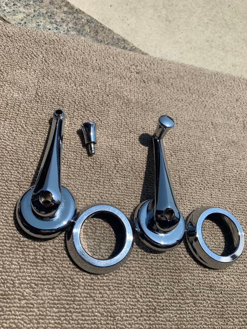 ローバーミニ クロームメッキ　インナーハンドルセット　ジャンク