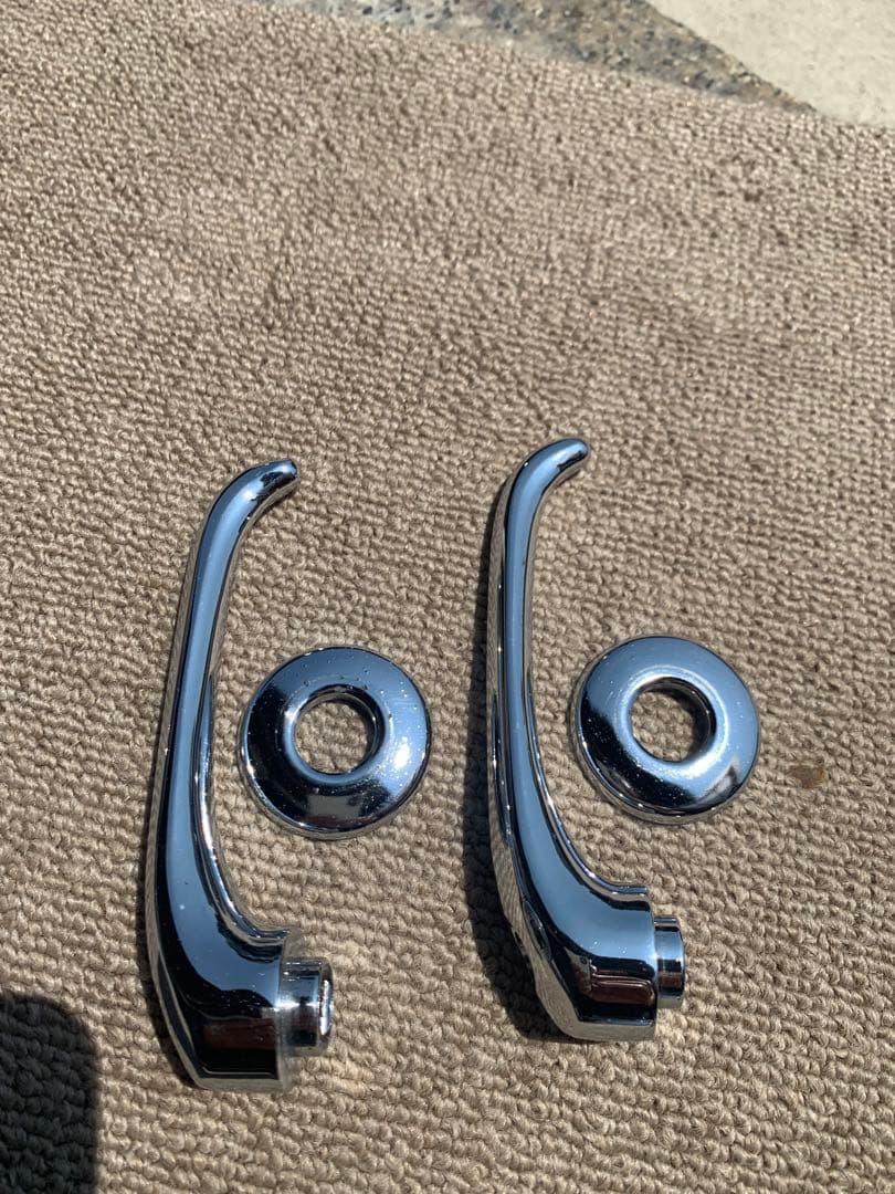 ローバーミニ クロームメッキ　インナーハンドルセット　ジャンク