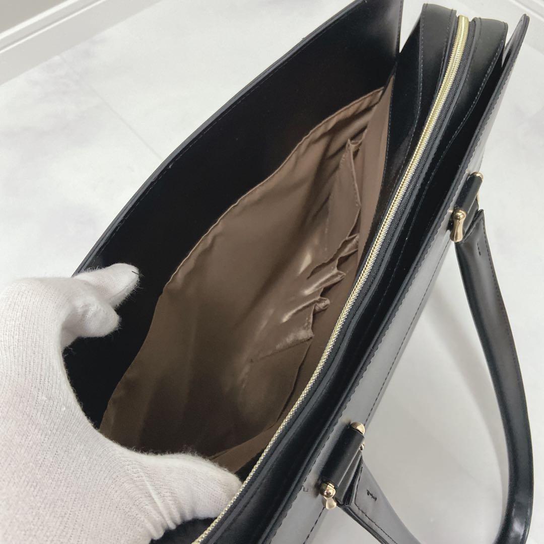 目々澤鞄 ビジネスバッグ A4対応 肩掛け2way 極美品 225259