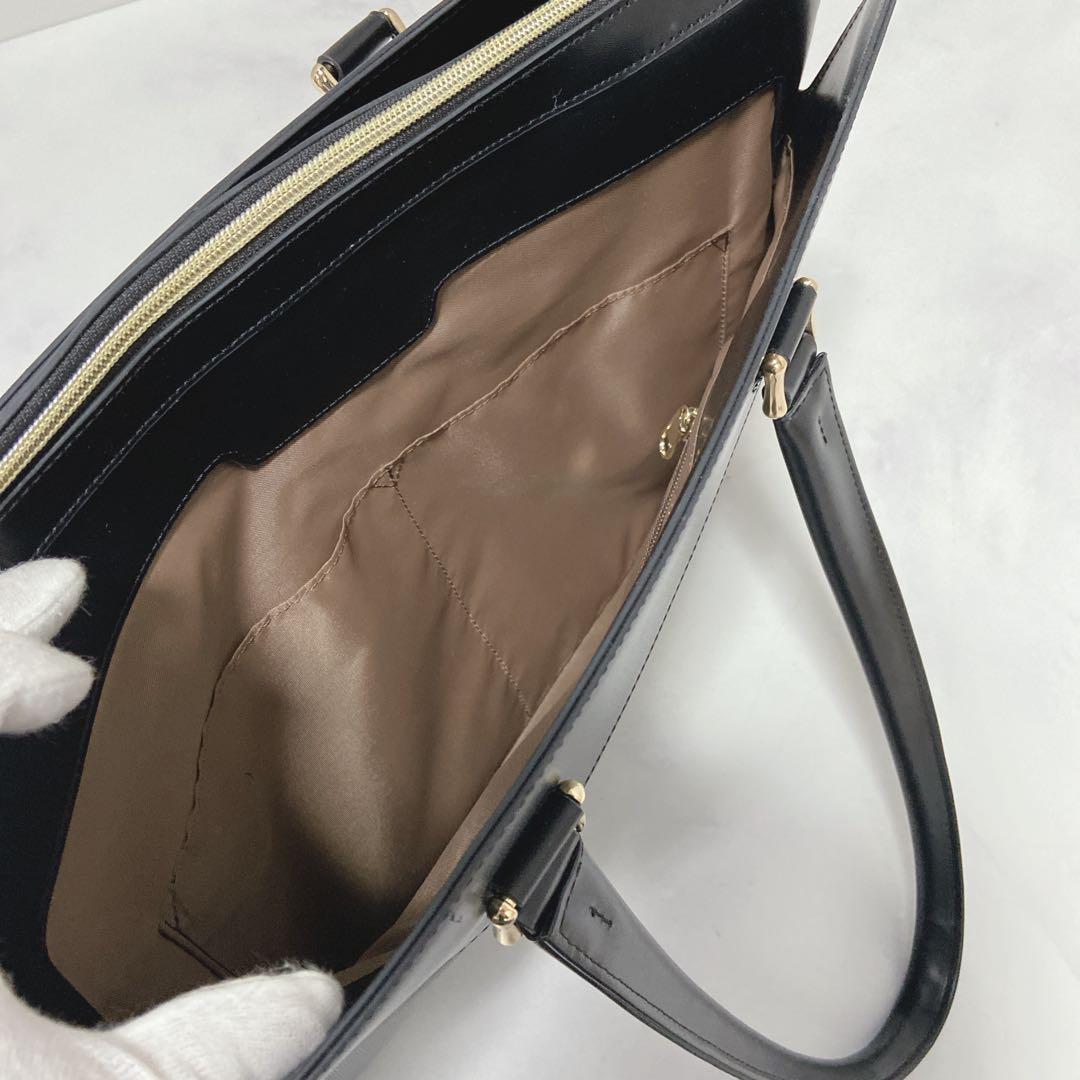 目々澤鞄 ビジネスバッグ A4対応 肩掛け2way 極美品 225259