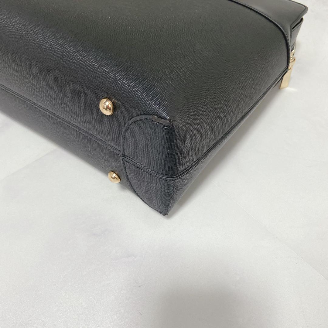 目々澤鞄 ビジネスバッグ A4対応 肩掛け2way 極美品 225259