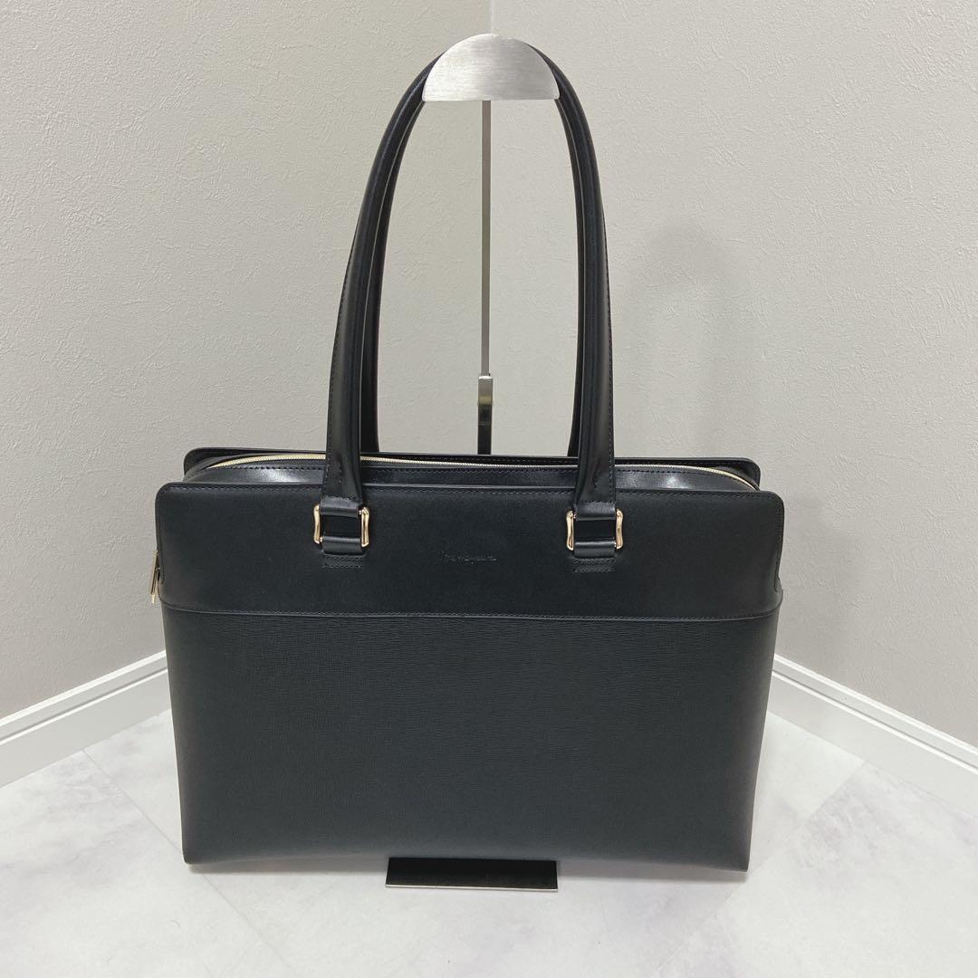 目々澤鞄 ビジネスバッグ A4対応 肩掛け2way 極美品 225259