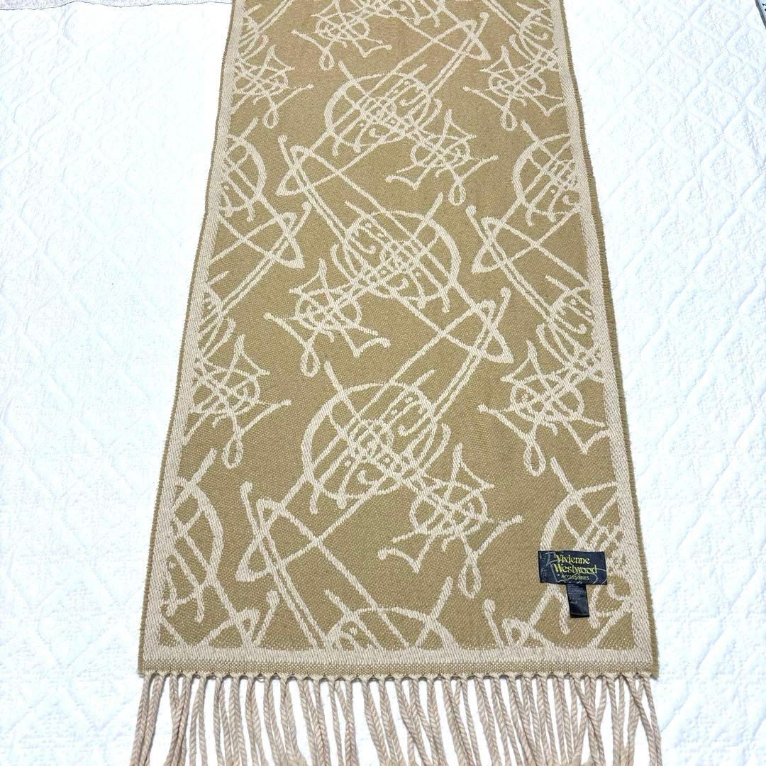 ヴィヴィアンウエストウッド　マフラー　オーブ　リバーシブル　イタリア製　美品