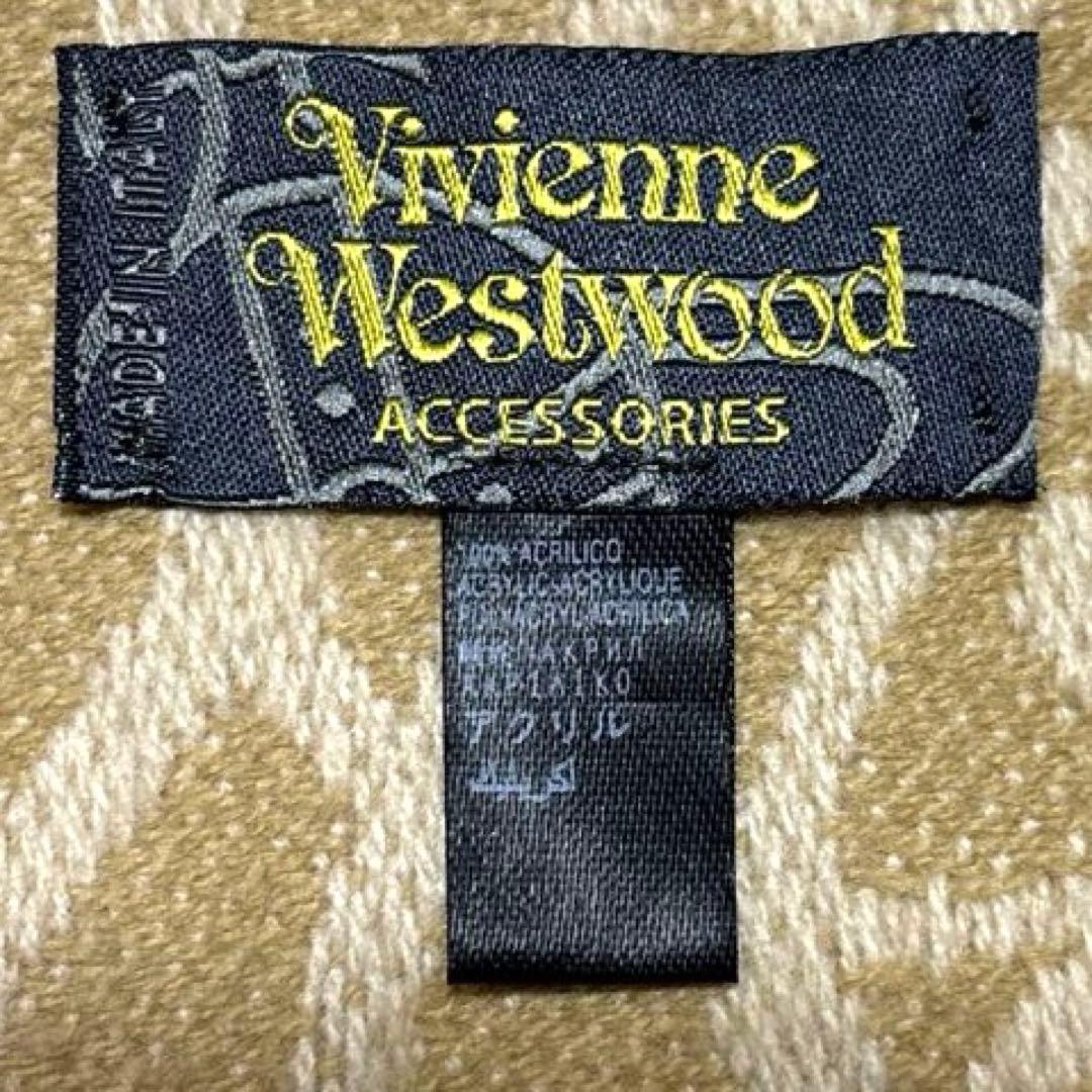 ヴィヴィアンウエストウッド　マフラー　オーブ　リバーシブル　イタリア製　美品