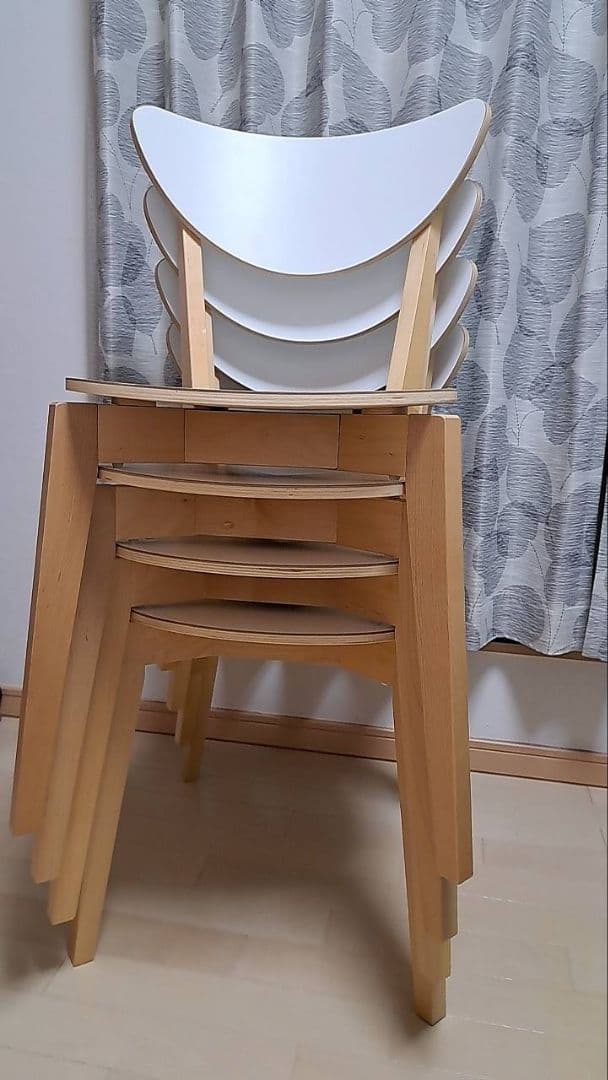 IKEA イケア ノールドミーラ チェア 4脚【引き取り希望】