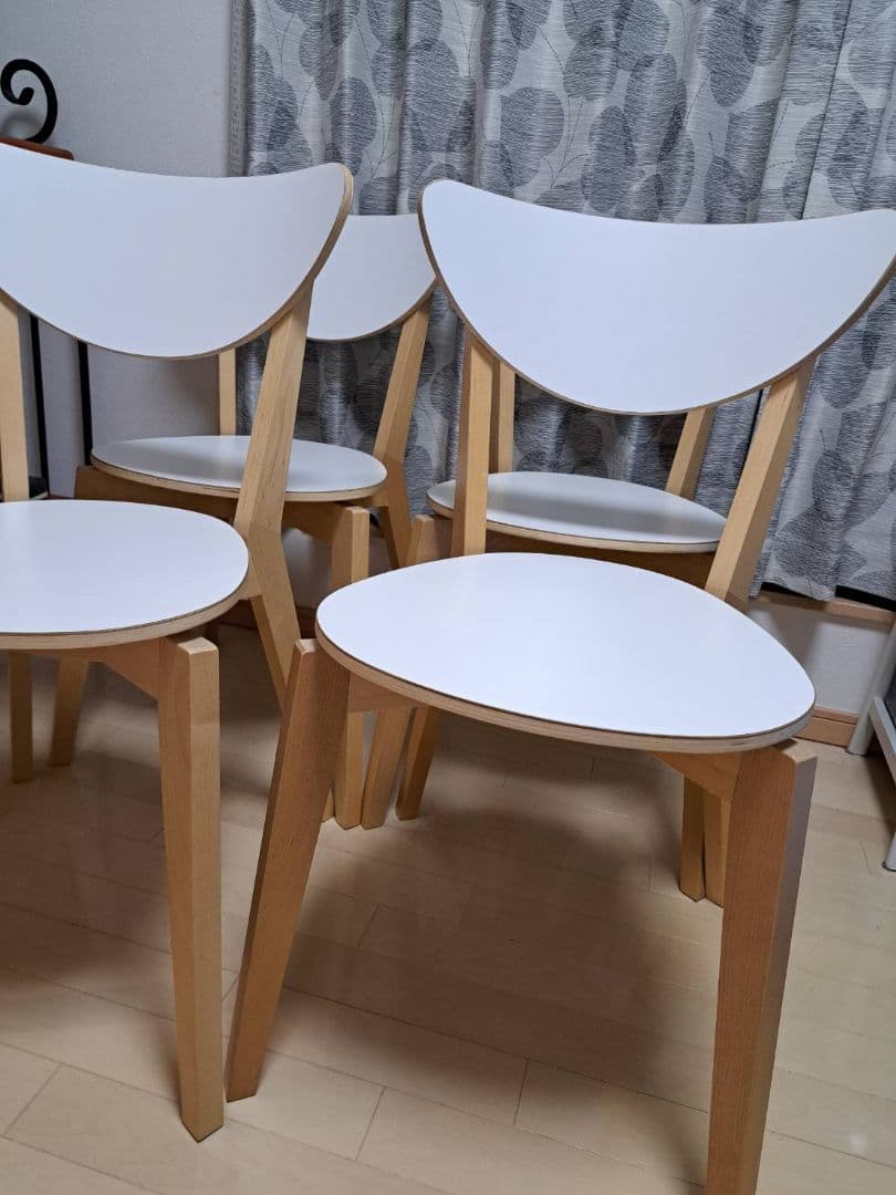IKEA イケア ノールドミーラ チェア 4脚【引き取り希望】
