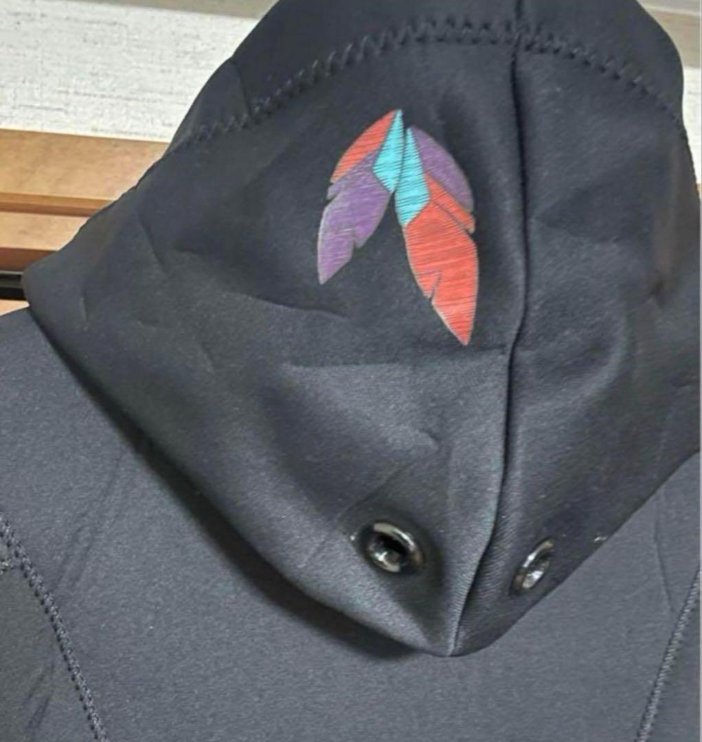 ROXY ロキシー フルスーツ フロントジップ フード付き 3mm