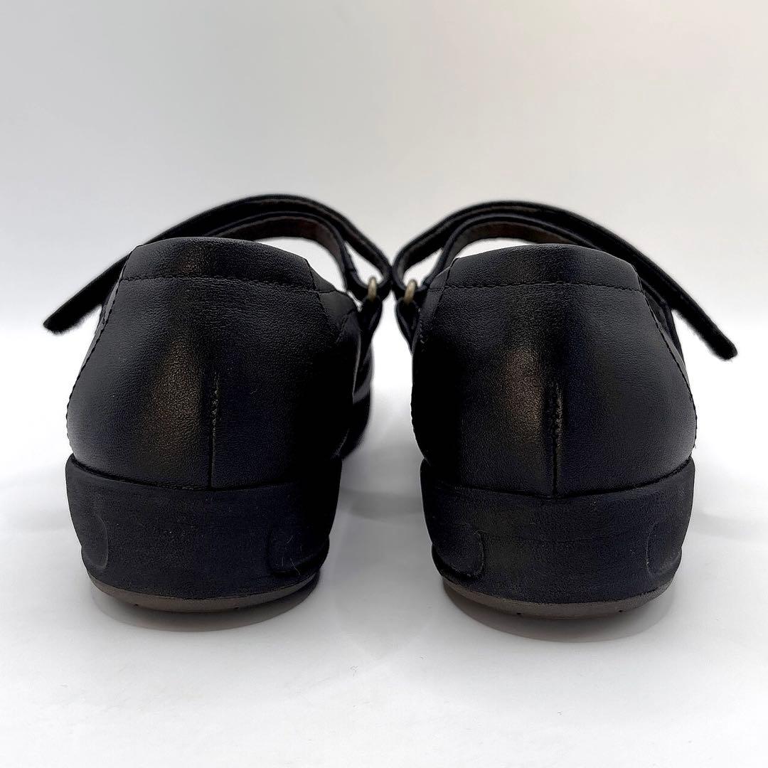 【最終】極美品Pedala ペダラ メリージェーン アシックス22 黒