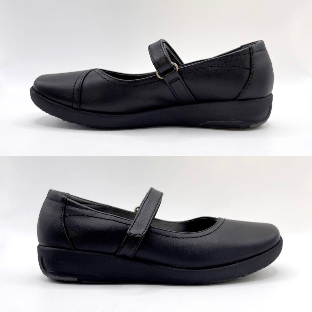 【最終】極美品Pedala ペダラ メリージェーン アシックス22 黒