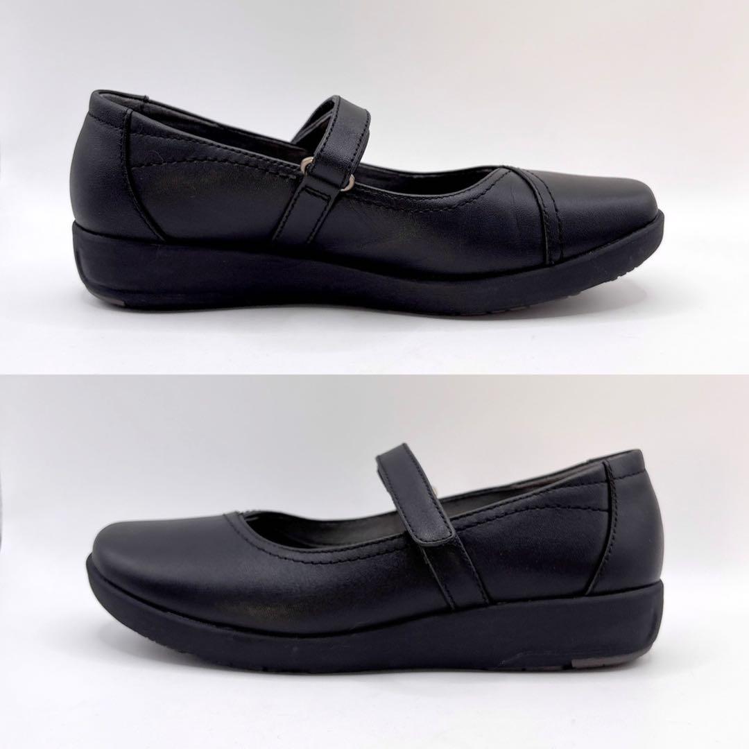 【最終】極美品Pedala ペダラ メリージェーン アシックス22 黒