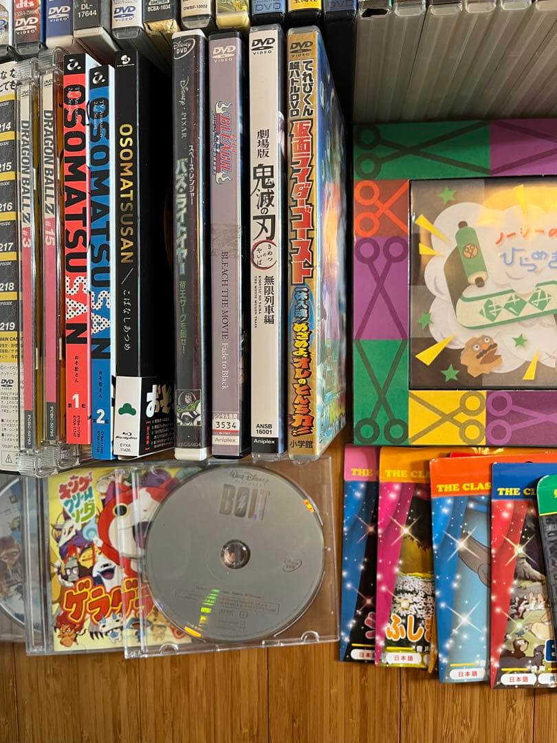 ディズニーなど子供向け　DVD Blu-ray まとめ売り　約100枚以上