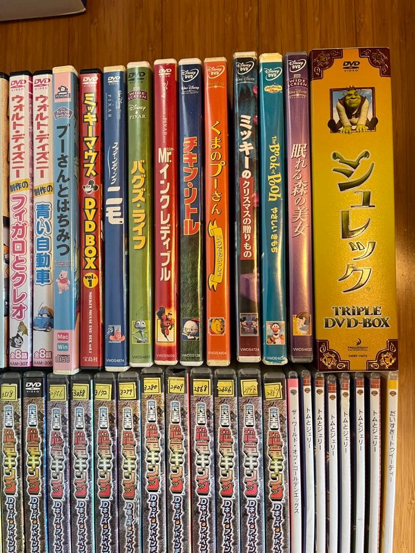 ディズニーなど子供向け　DVD Blu-ray まとめ売り　約100枚以上