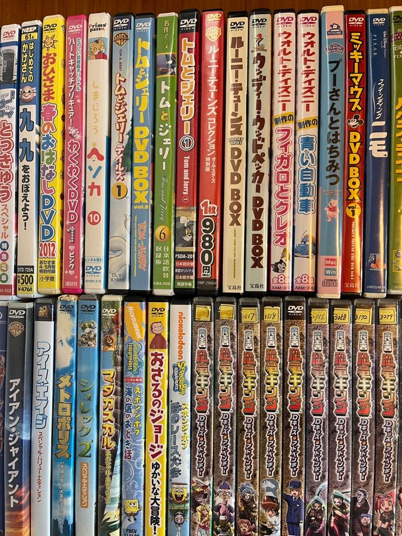 ディズニーなど子供向け　DVD Blu-ray まとめ売り　約100枚以上