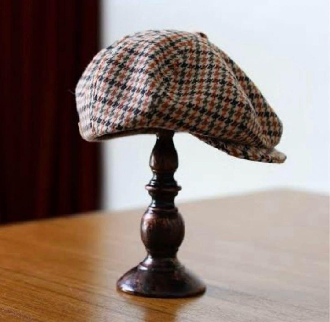 AMBERGLEAM ウールアップルキャスケット