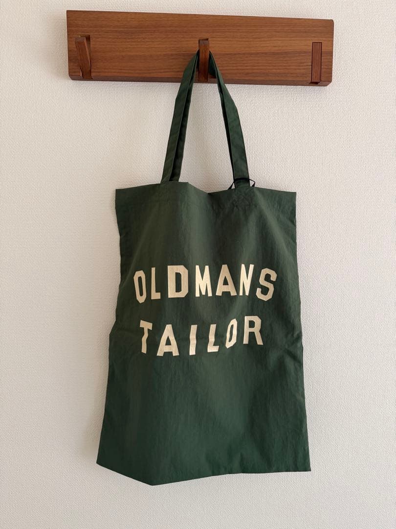 OLDMAN'S TAILOR トートバッグ オリーブグリーン