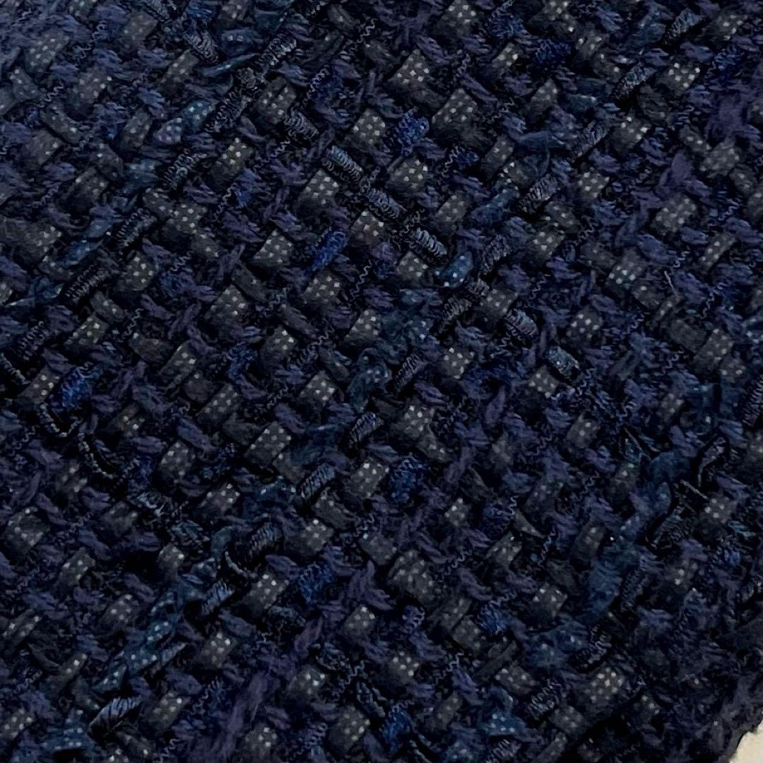 極美品☆アナイ【2022年】ミックスツイードノーカラージャケット　38