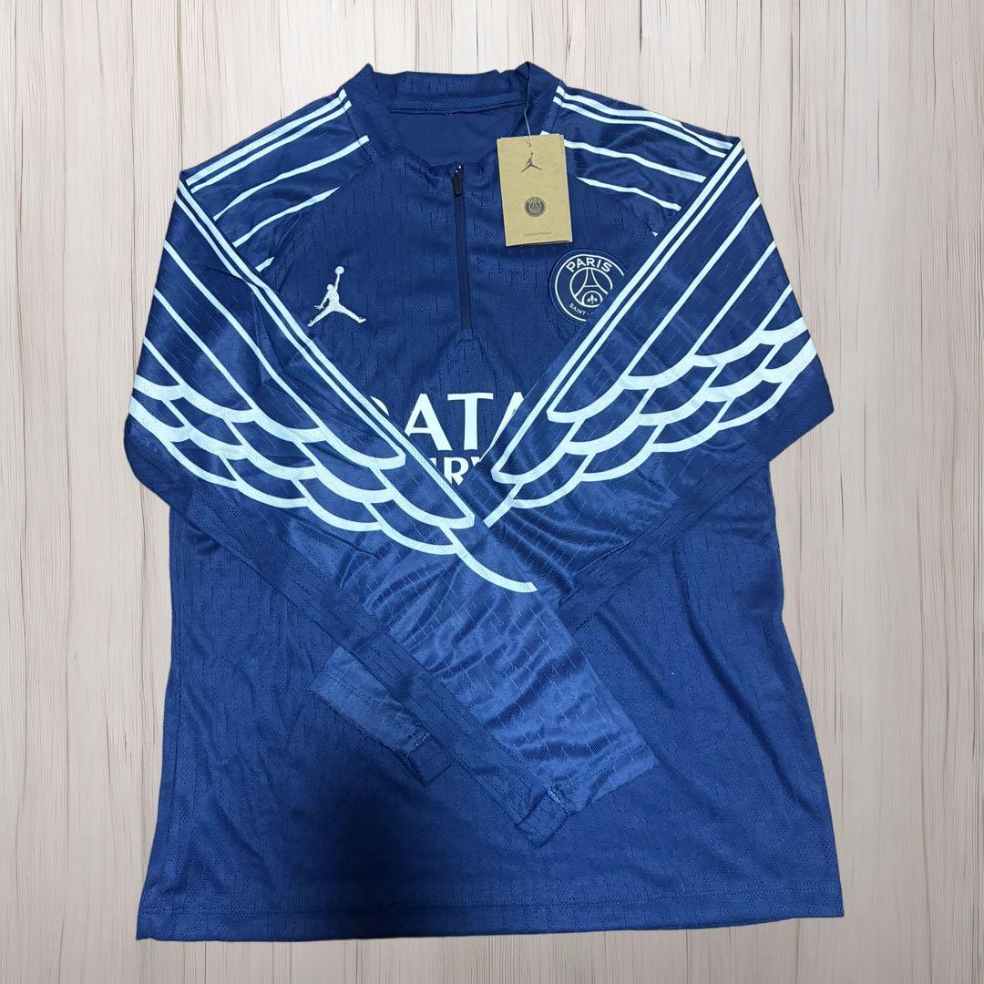 新品 パリ・サンジェルマン ジャージ 長袖 青　Sサイズ