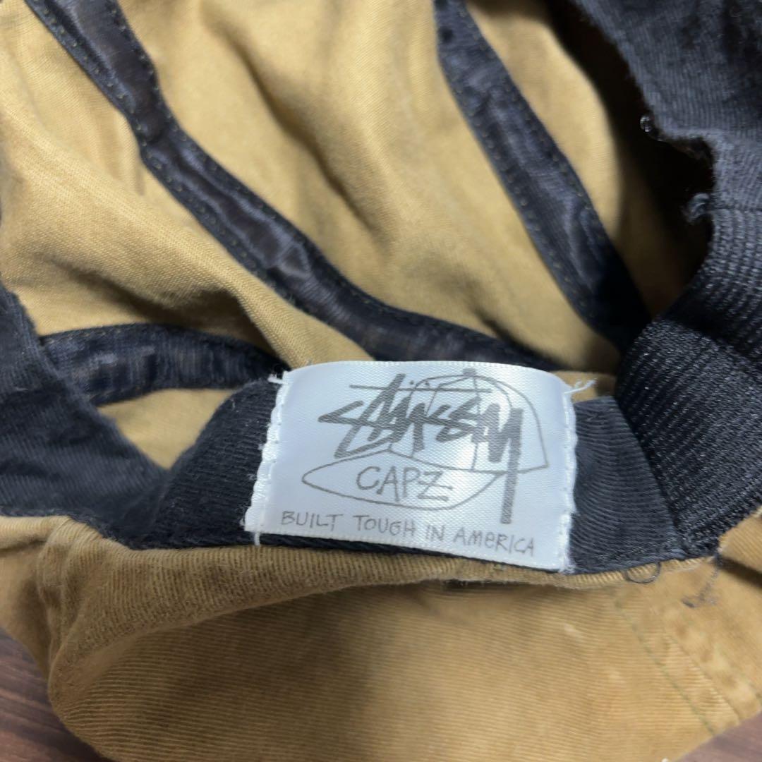 80s stussy キャスケット　帽子　ヴィンテージ