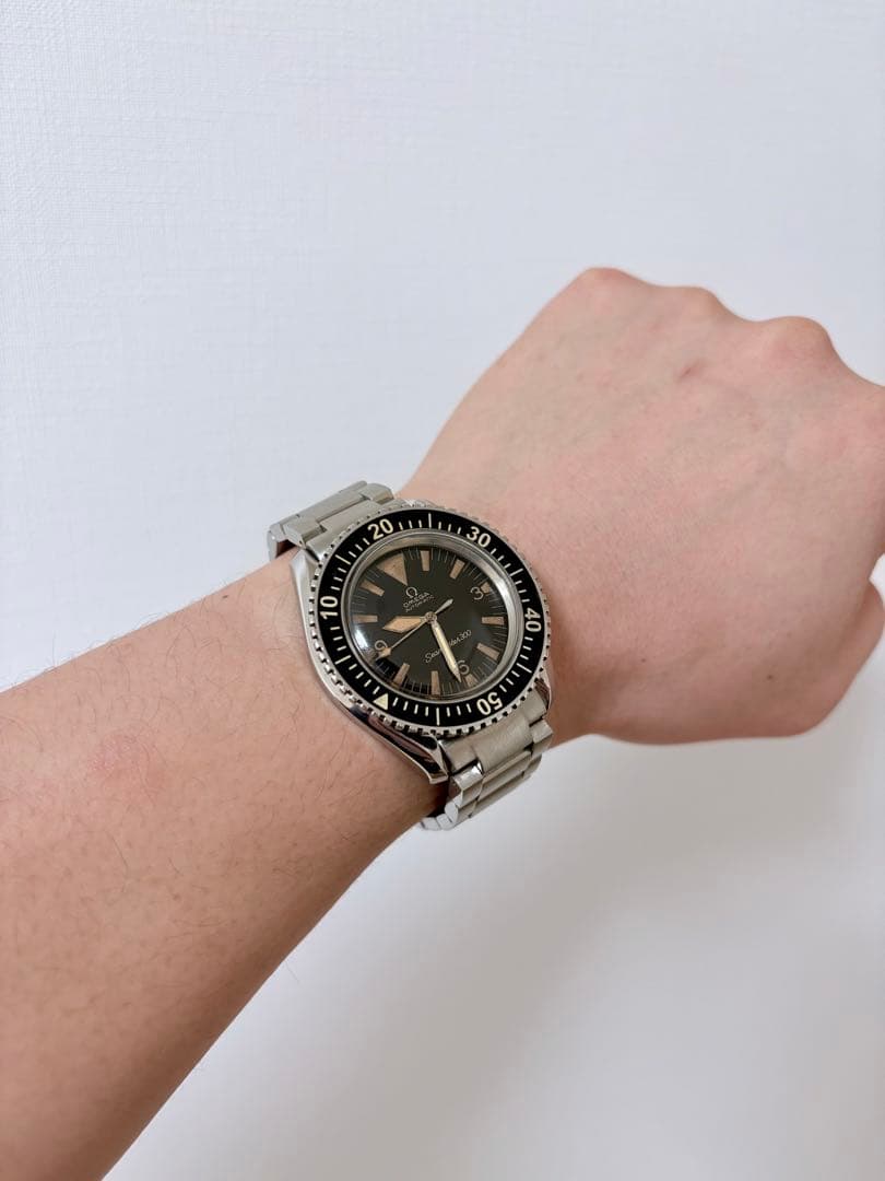 OH済希少omegaオメガ シーマスター300 165.024自動巻き