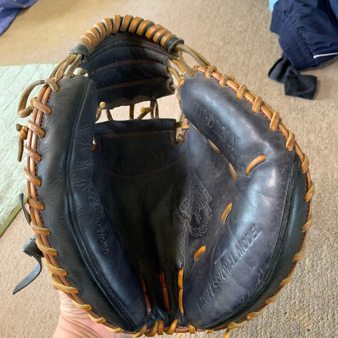 ハタケヤマ　軟式　キャッチミット