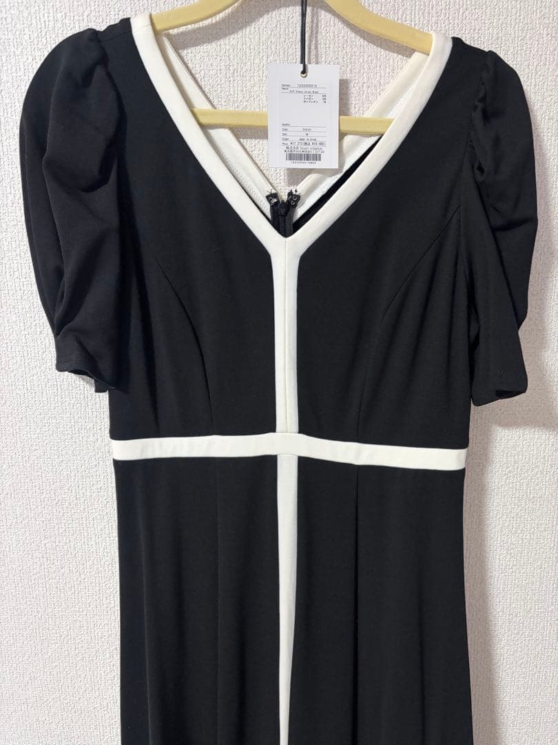 最終お値下Herlipto☆Puff Sleeve Jersey Dress M