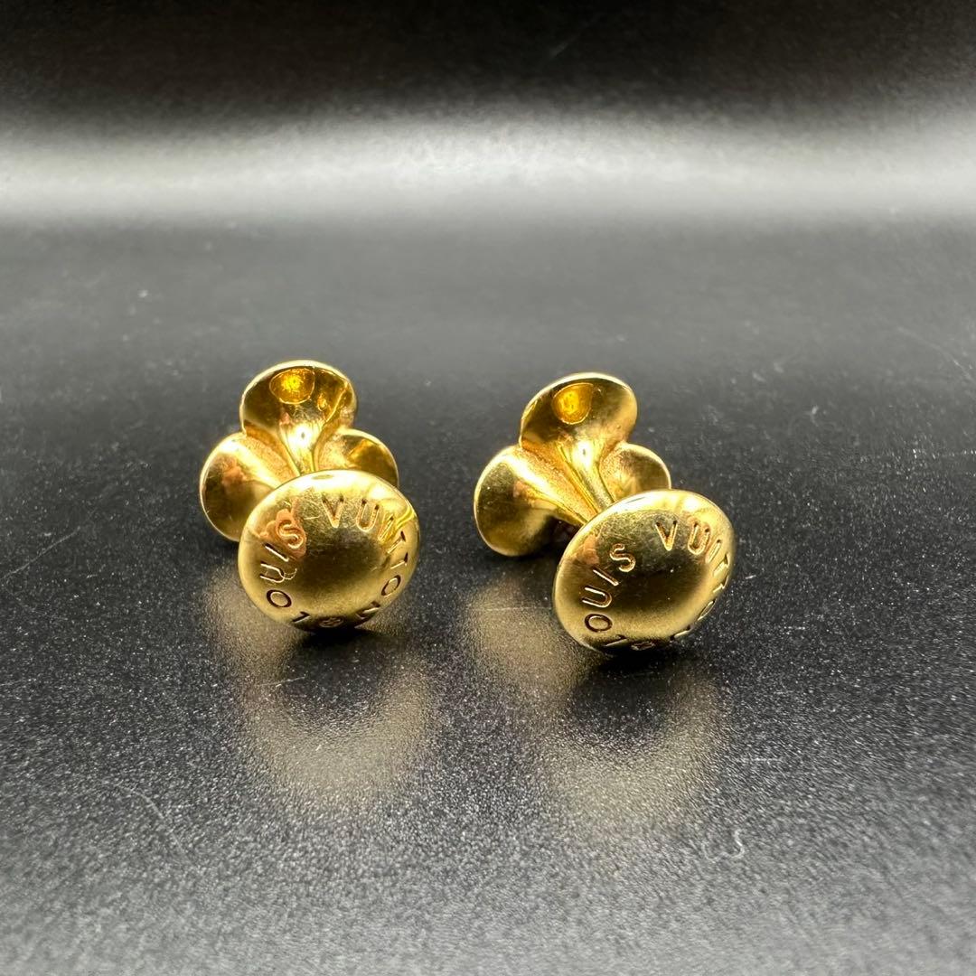極美品✨　ルイヴィトン　カフス　カフリンクス　ロゴ　刻印　1557