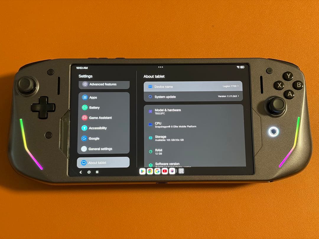 リ*ー様 Legion Tab Y700 Gen4 + G9 コントローラー セ