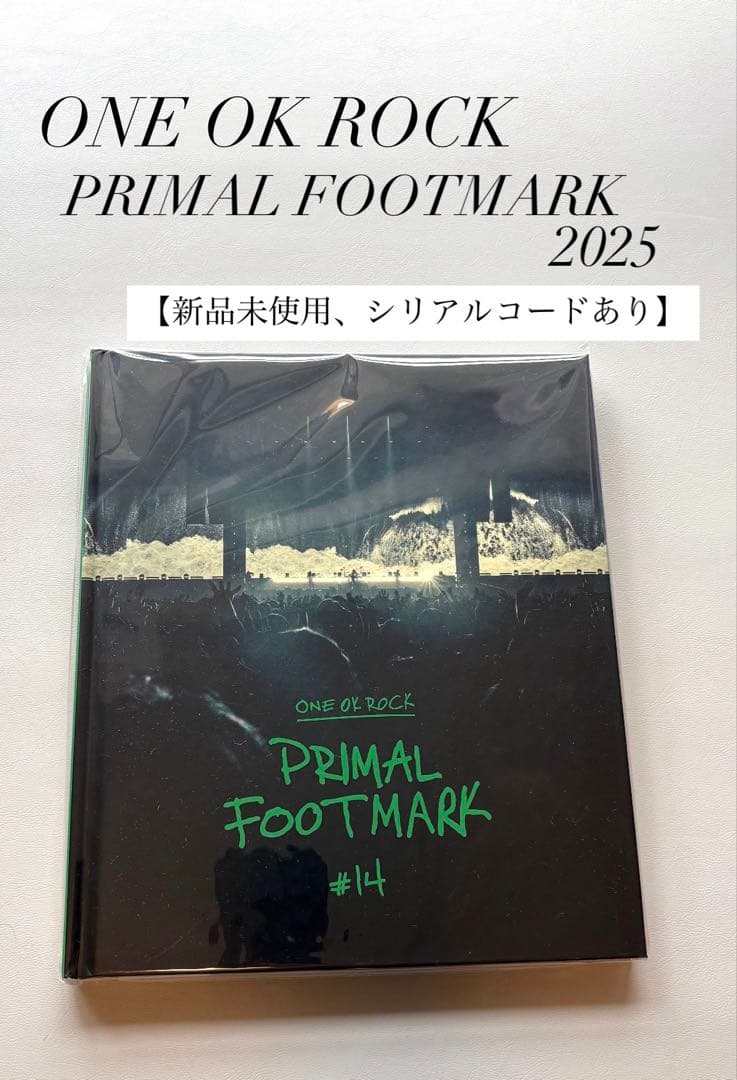 【新品未使用】ONE OK ROCK PRIMAL FOOTMARK