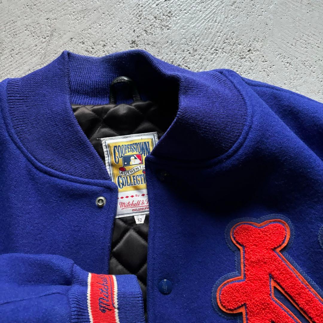 アメ製 New York Mets Wool Varsity Jacket