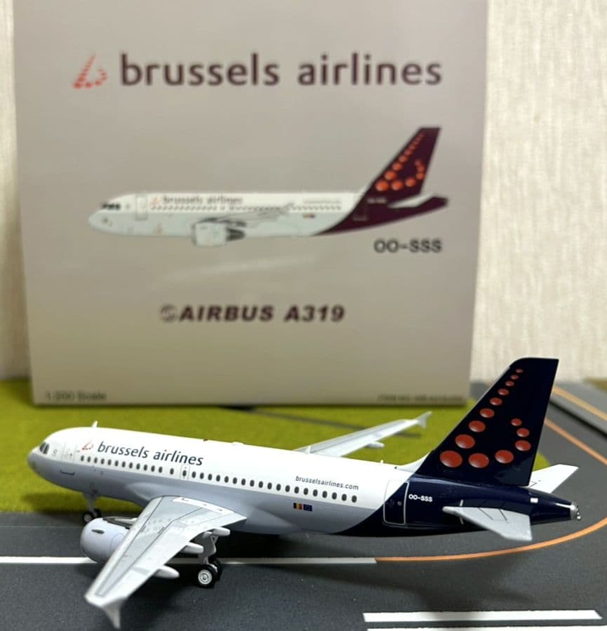 日本に馴染みはありませんが…ブリュッセル航空 エアバス A319